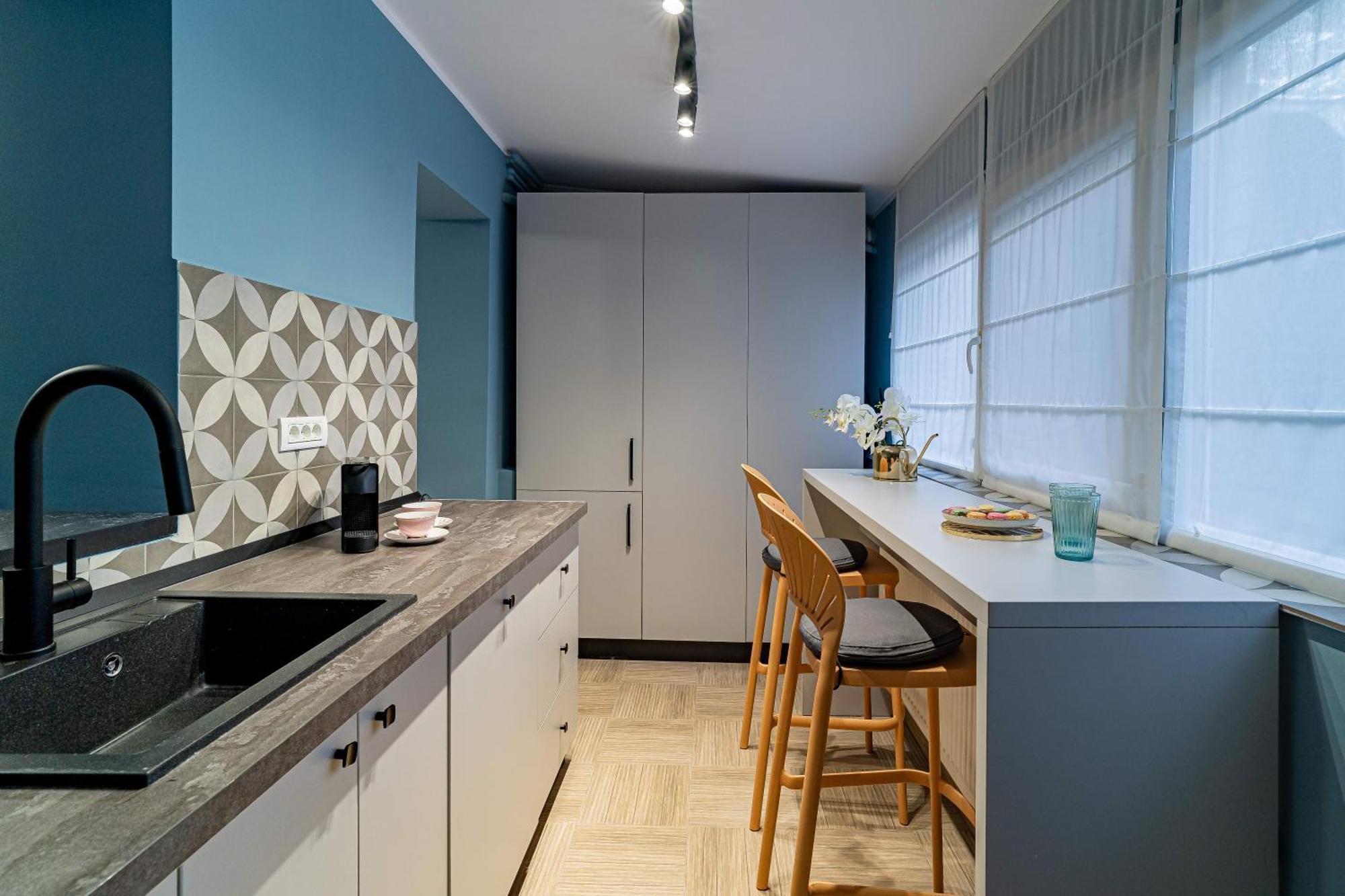 Celestial Azure - Tranquil 1Br In Piata Universitatii 부쿠레슈티 외부 사진
